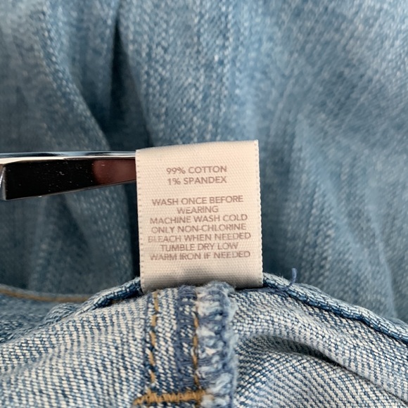 LOFT Boyfriend Denim Short sz10 - Picture 10 of 10